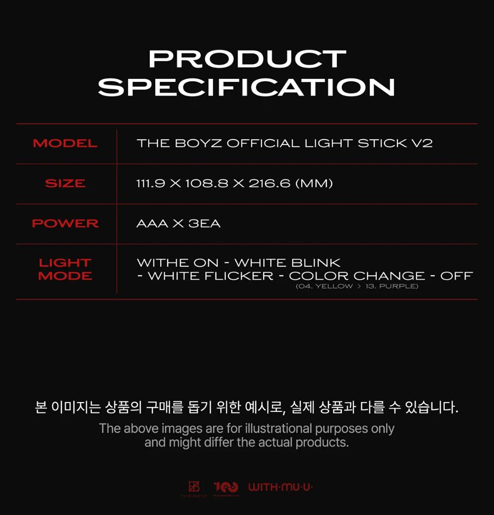 THE BOYZ - OFFICIAL LIGHT STICK V2 Nolae