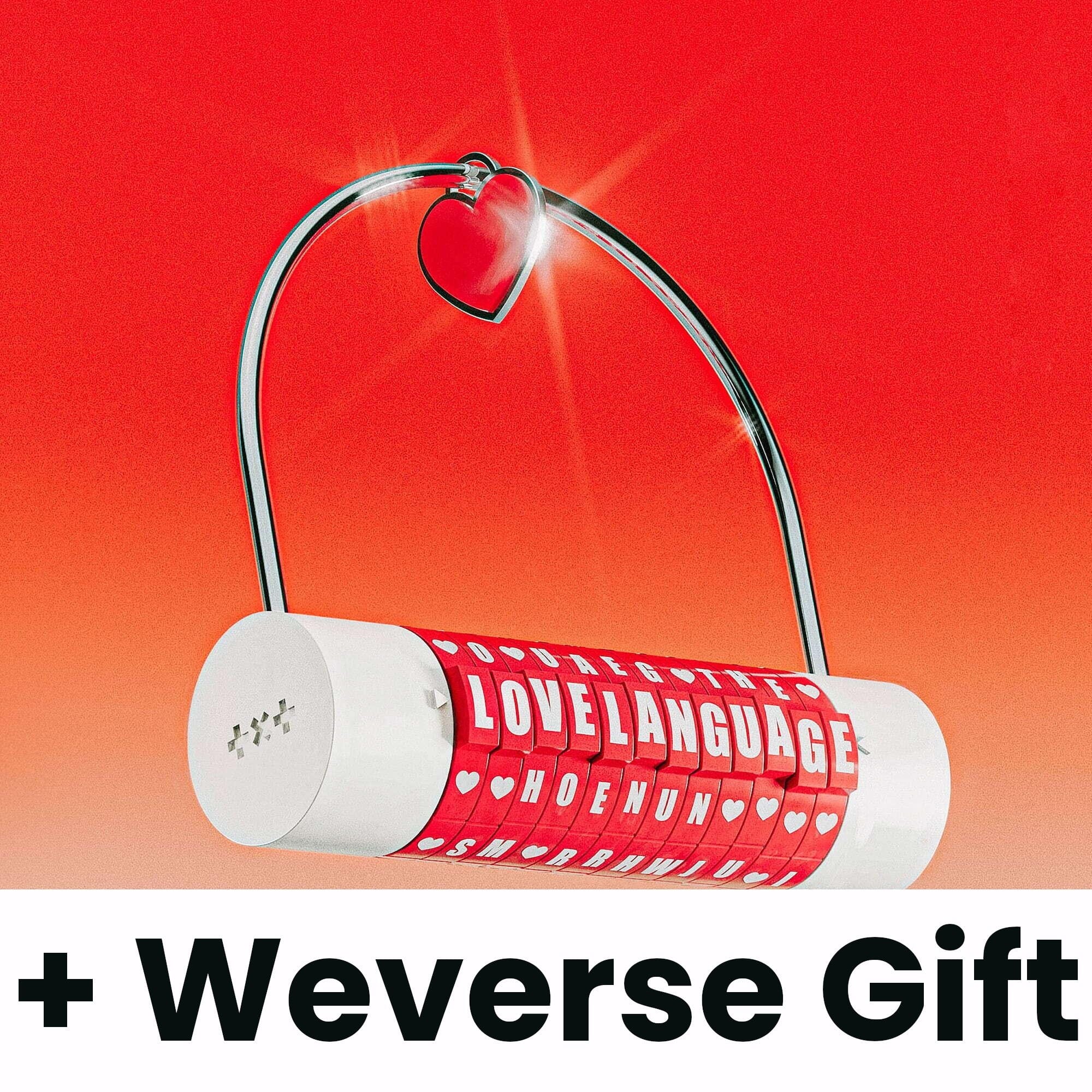 TXT - LOVE LANGUAGE + Weverse Gift Nolae