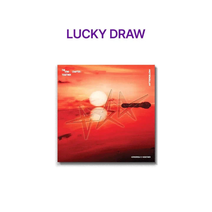 TXT - THE STAR CHAPTER: TOGETHER (AFTERGLOW VER.) + Weverse Lucky Draw