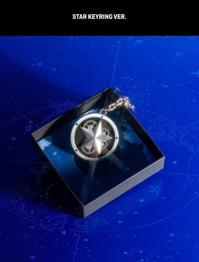 TXT - THE STAR CHAPTER: TOGETHER (STAR KEYRING VER.) + Weverse Gift Nolae