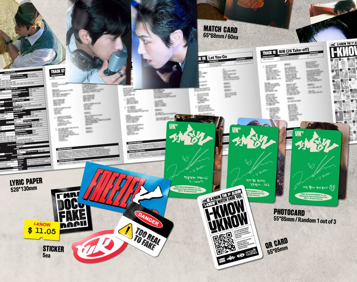 U-KNOW YUNHO (TVXQ!) - I-KNOW (SMART ALBUM) Nolae