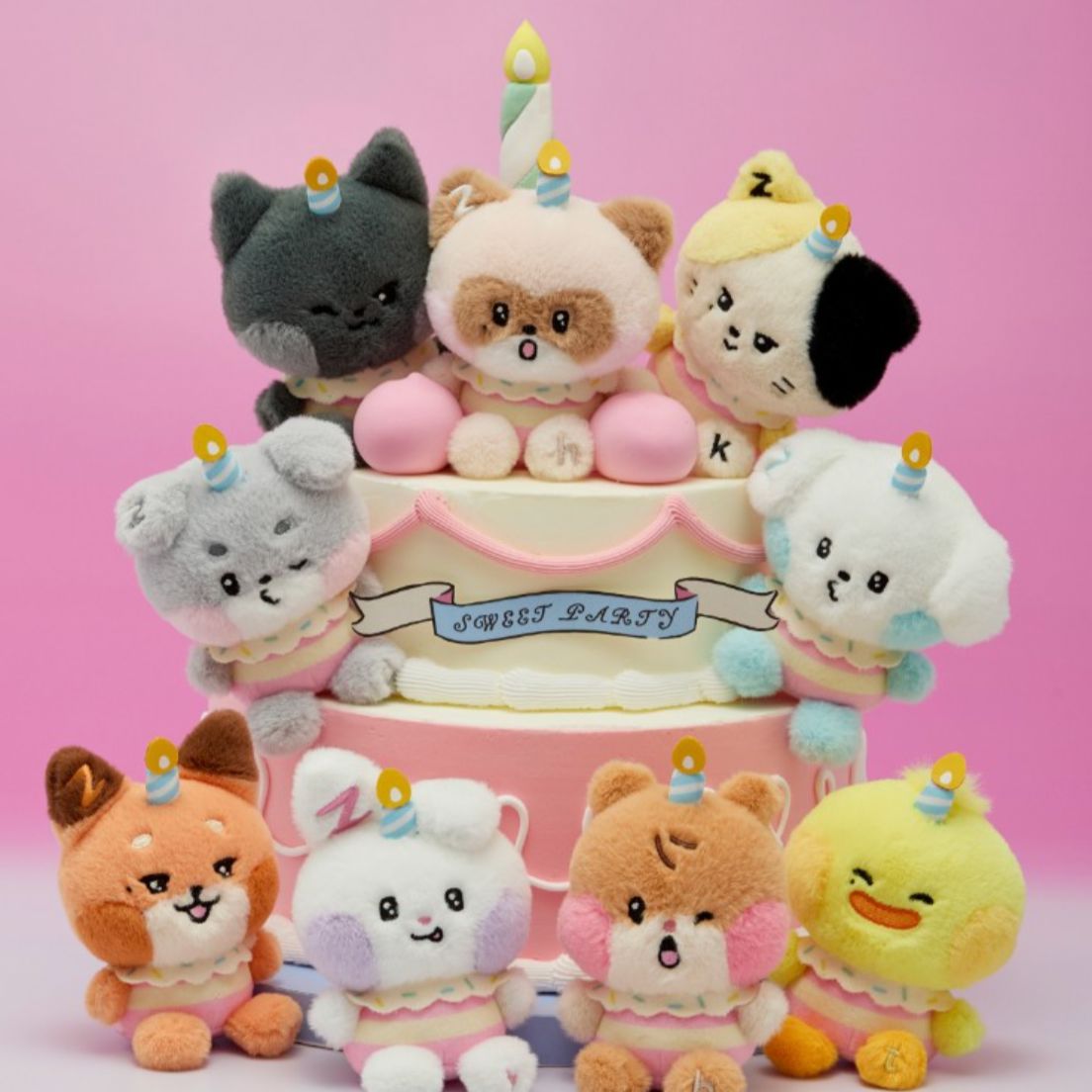 ZEROBASEONE zeroni MINI minini WINTER PLUSH – LINE FRIENDS