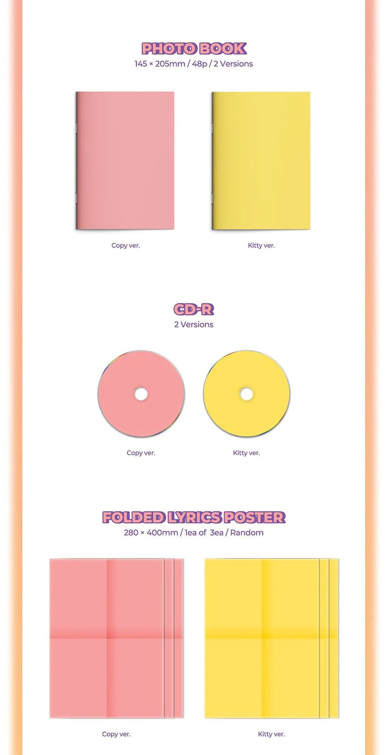 APINK CHOBOM - COPYCAT (1ST SINGLE ALBUM)