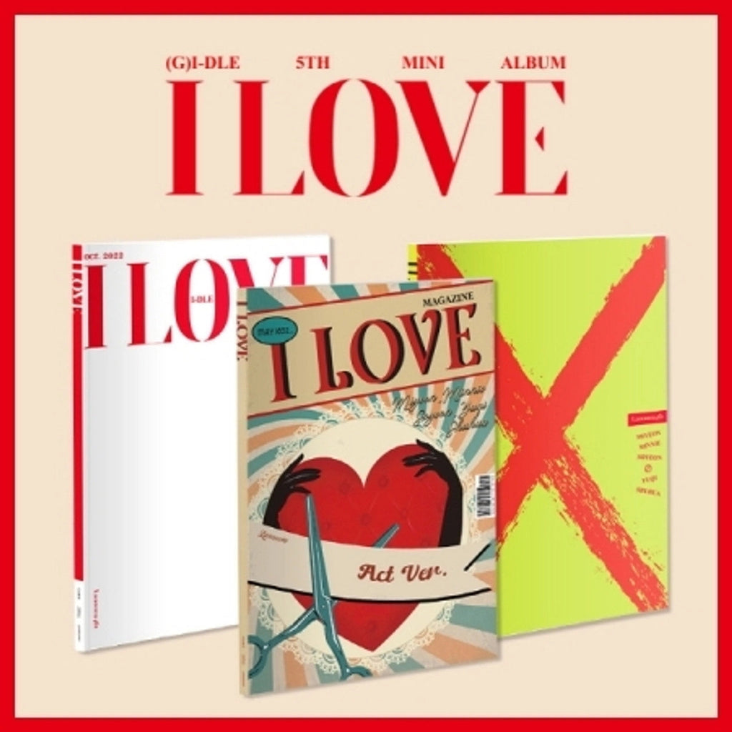 G)I-DLE - I LOVE (5TH MINI ALBUM)