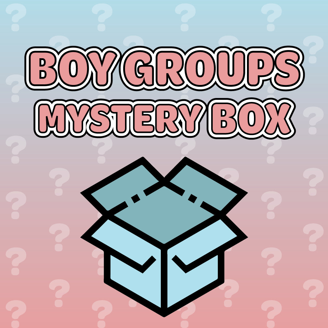 KPOP Album Mystery Box - Includes 1 album + store kpop goods