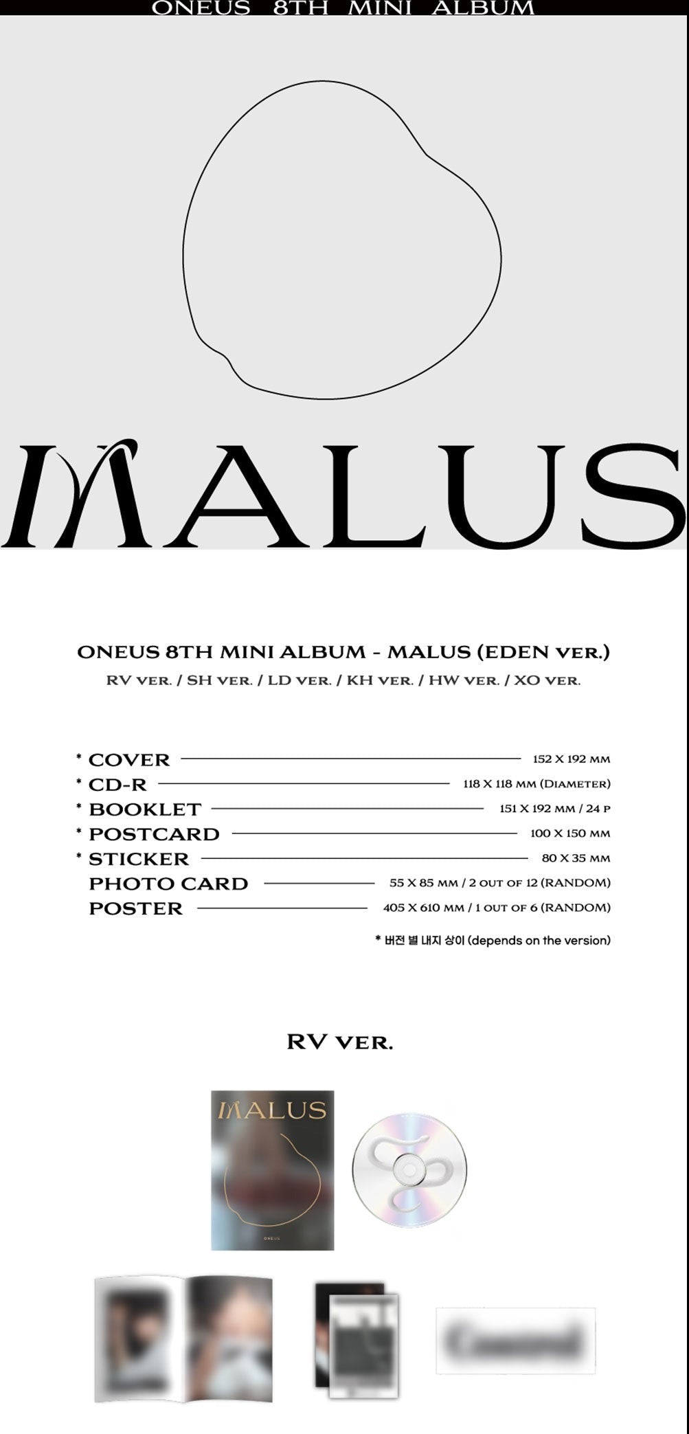 ONEUS - MALUS (EDEN Ver.)