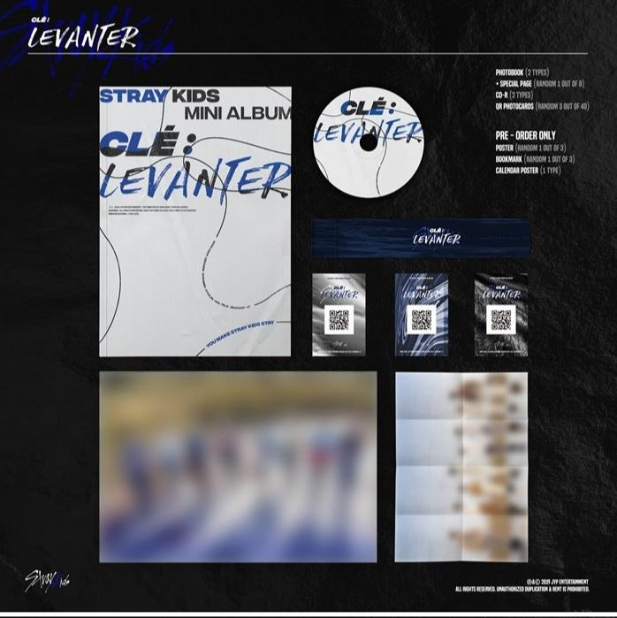 Stray Kids - CLE: LEVANTER (Normal Edition) CD & Photo Book