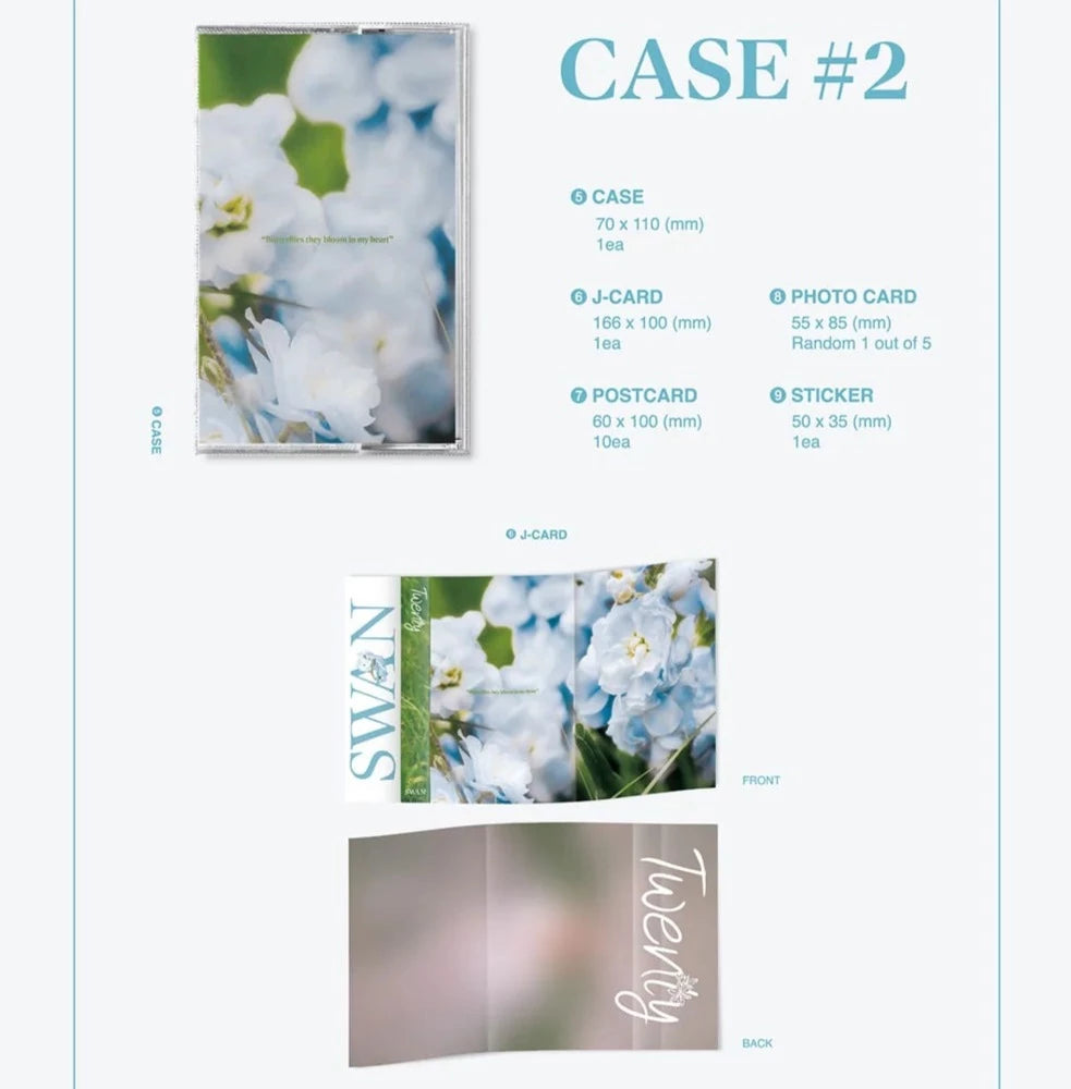SWAN (PURPLE KISS) - TWENTY (1ST SINGLE ALBUM)