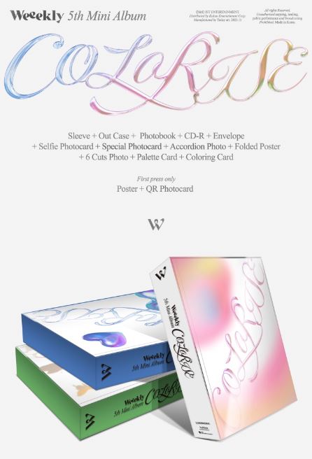 WEEEKLY - COLORISE (5TH MINI ALBUM) Nolae Kpop