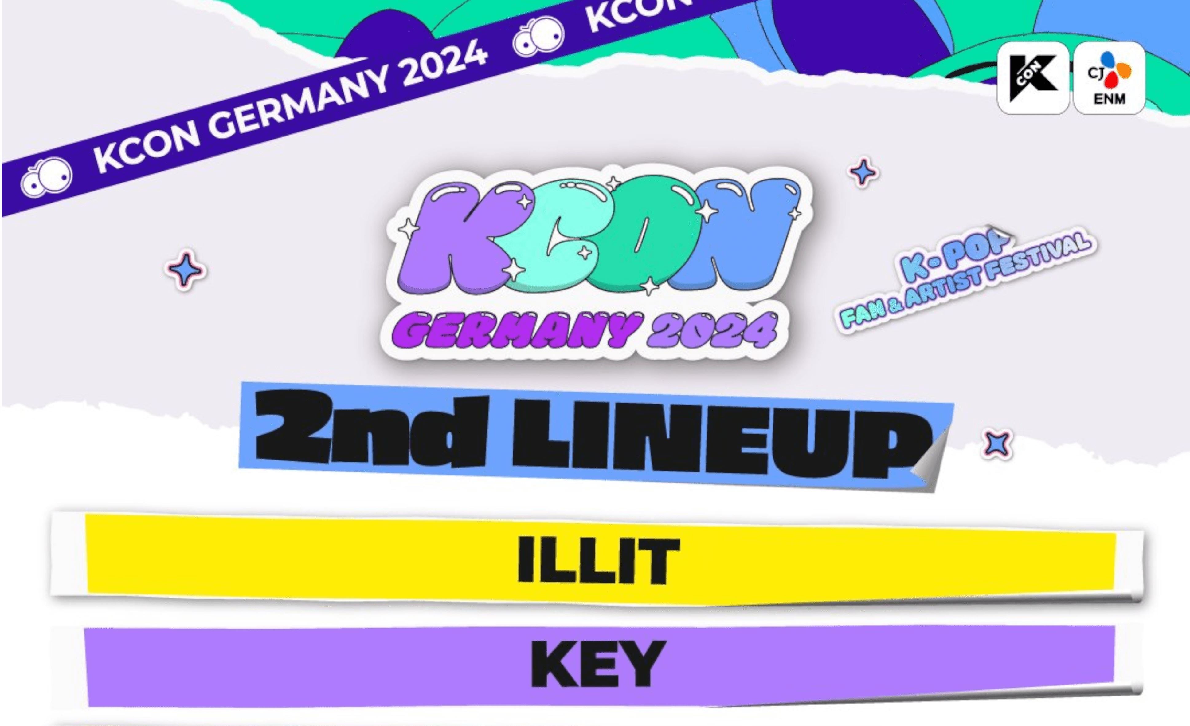 Das KCON GERMANY Line-Up ist vollständig!