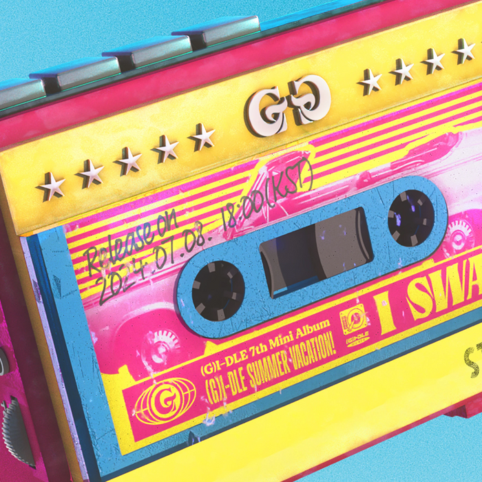 (G)I-DLE's neues Album "I SWAY" ist als CD und Kassette erhältlich!