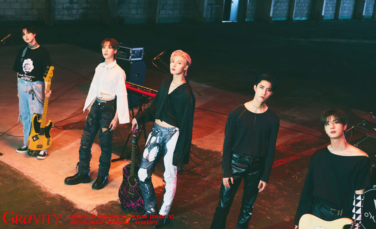 Onewe surprise us with a new album: GRAVITY!