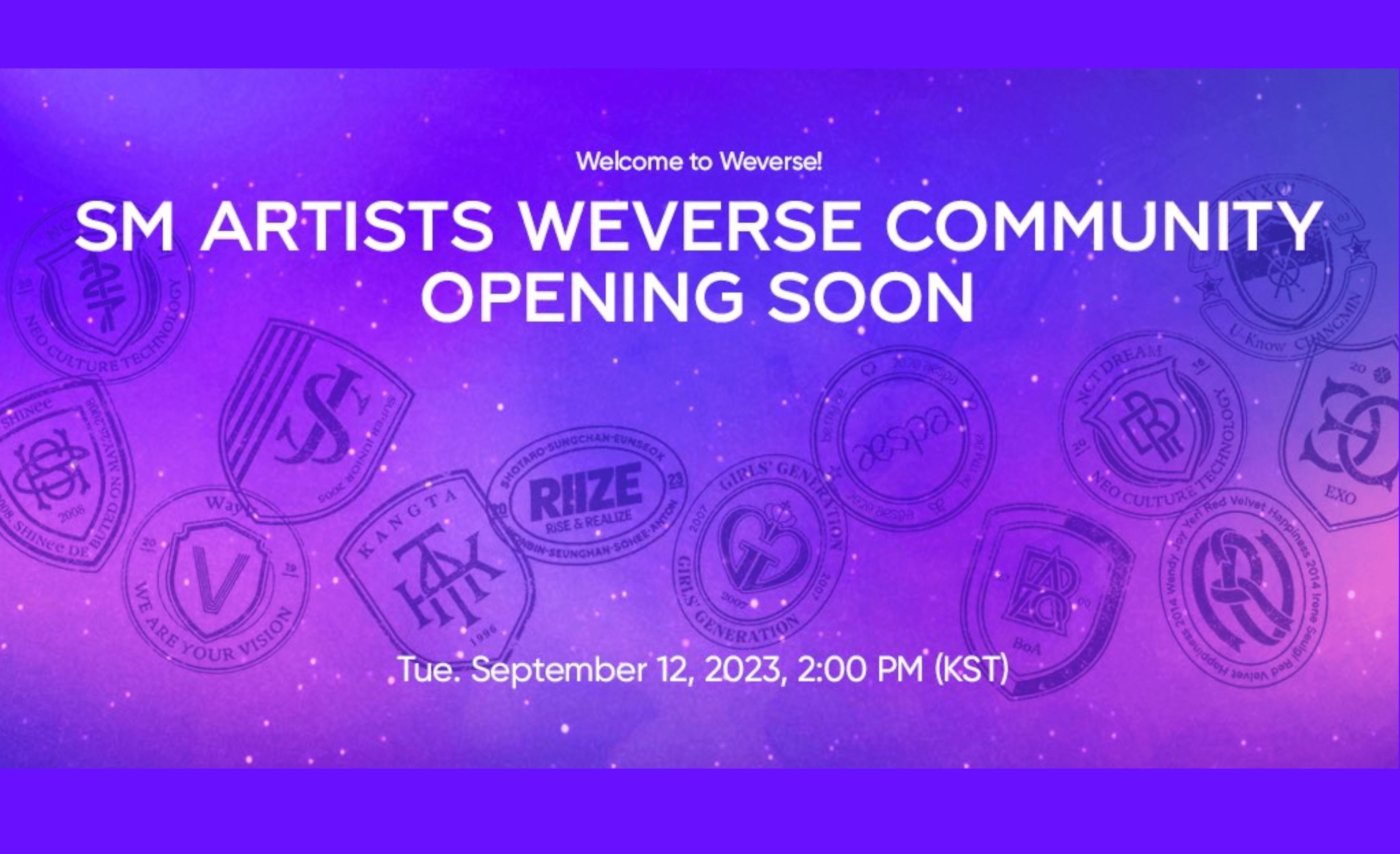 Red Velvet, NCT und weitere SM-Künstler werden im September Weverse beitret...