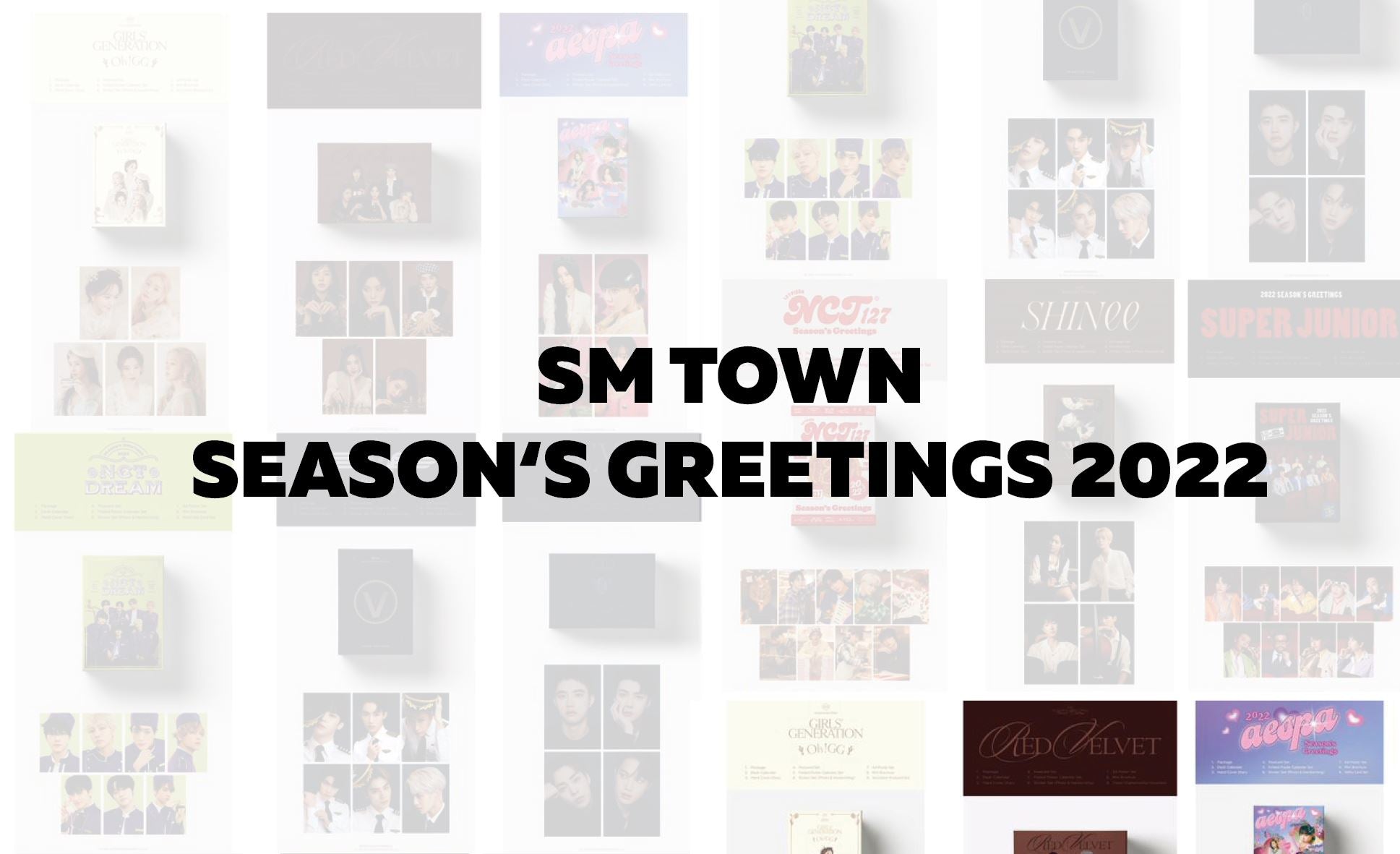 SM Town Season`s Greetings 2022 ab heute bei Nolae!