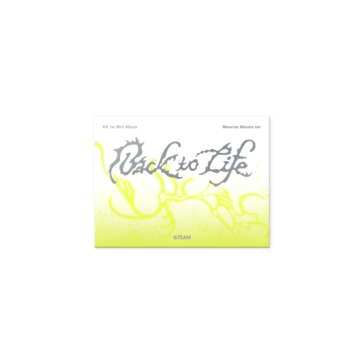 &TEAM - BACK TO LIFE (1ST KOREAN MINI ALBUM) (PHOTOCARD BOX) (WEVERSE ALBUMS VER.)