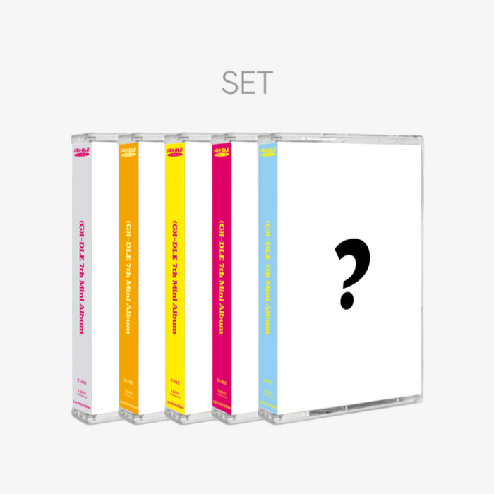 (G)I-DLE - I SWAY (7TH MINI ALBUM) SPECIAL VER. SET + Weverse Gift