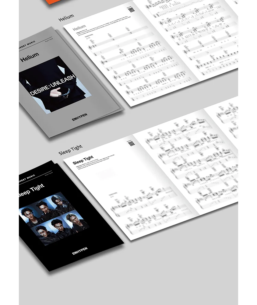 ENHYPEN - GUITAR SHEET MUSIC : ENHYPEN (PACKAGE)