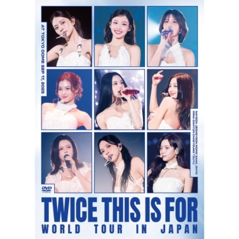 TWICE - 'THIS IS FOR' WORLD TOUR IN JAPAN (DVD & BLU-RAY)