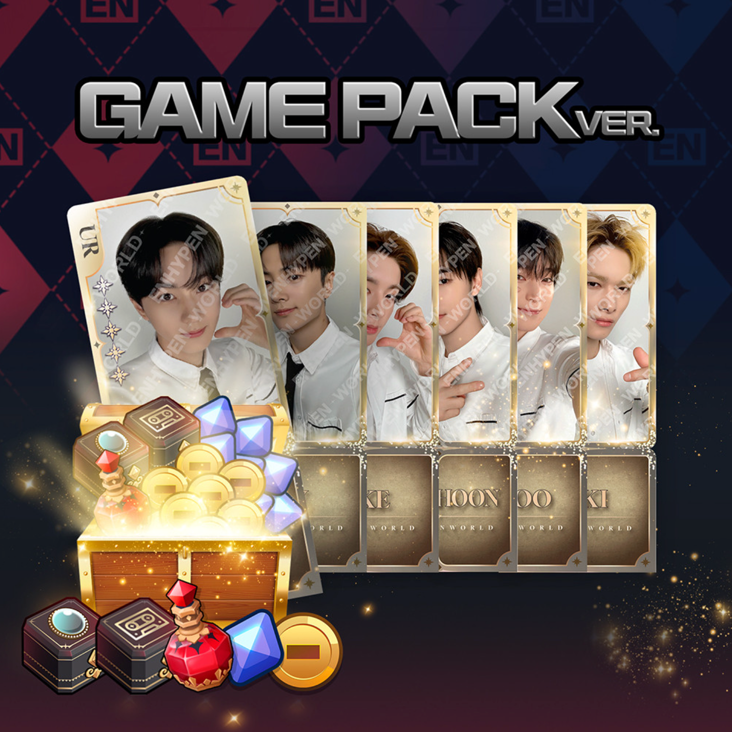 ENHYPEN - WORLD COUPON CARD COLLECTION (AFTER CLASS VER.)