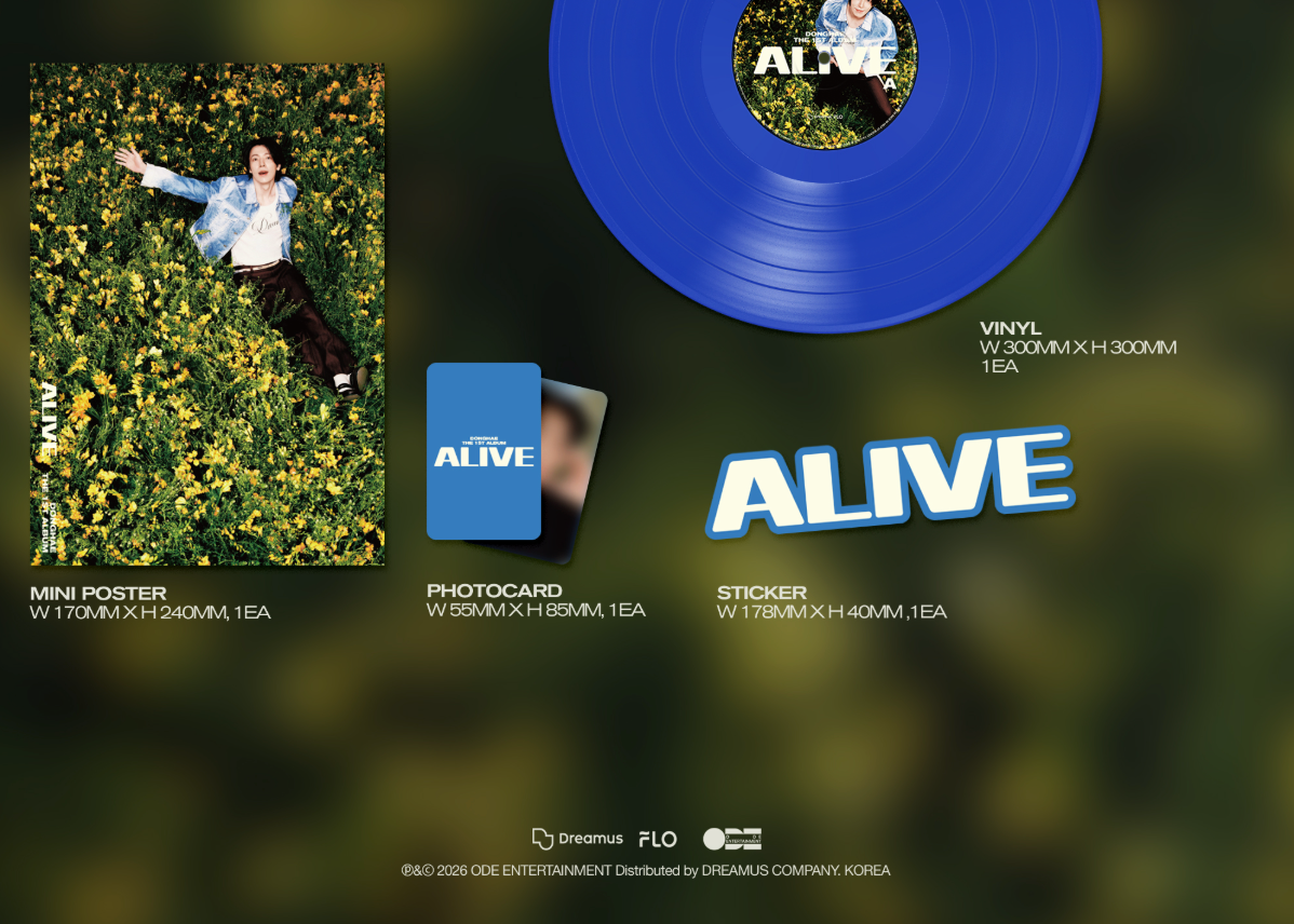 DONGHAE (SUPER JUNIOR) - ALIVE (LP VER.)