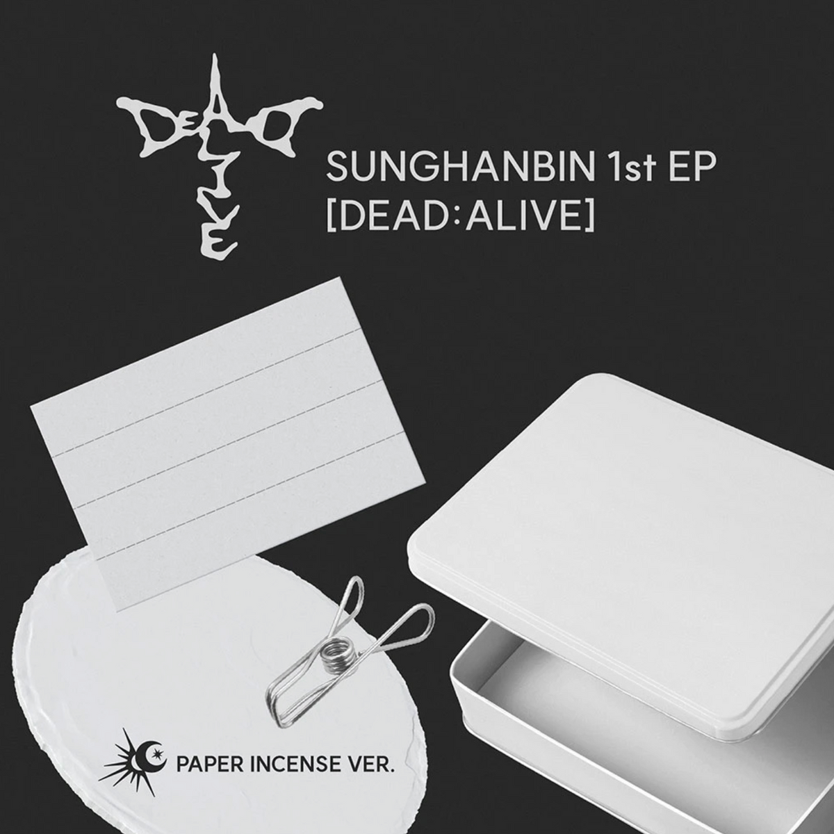 SUNG HANBIN (ZB1) - DEAD:ALIVE (PAPER INCENSE VER.)