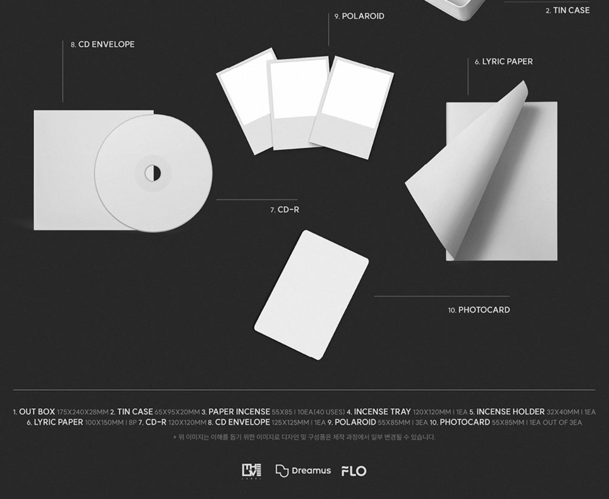 SUNG HANBIN (ZB1) - DEAD:ALIVE (PAPER INCENSE VER.)