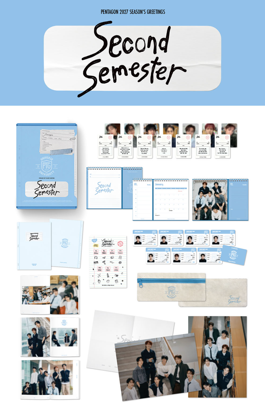 PENTAGON - 2027 SEASON’S GREETINGS (SECOND SEMESTER)