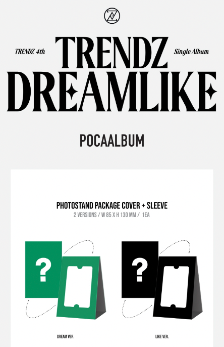 TRENDZ - DREAMLIKE (4TH SINGLE ALBUM) POCA ALBUM