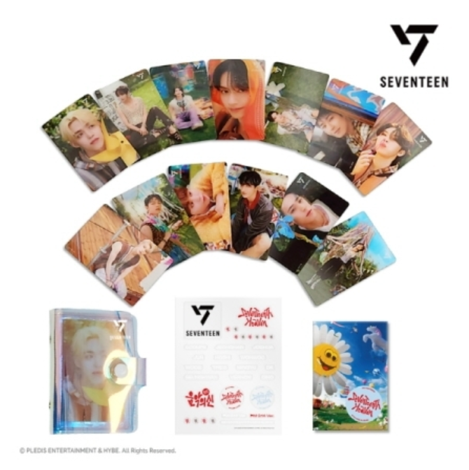 SEVENTEEN - 3D LENTICULAR MINI CARD & BINDER (SEVENTEENTH HEAVEN)