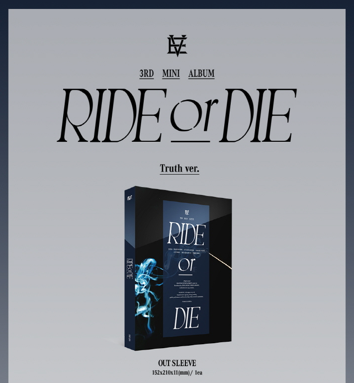 EVNNE - RIDE OR DIE (3RD MINI ALBUM) SIGNED