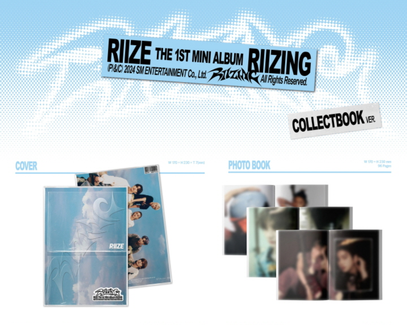 RIIZE - RIIZING (1ST MINI ALBUM) COLLECT BOOK VER.