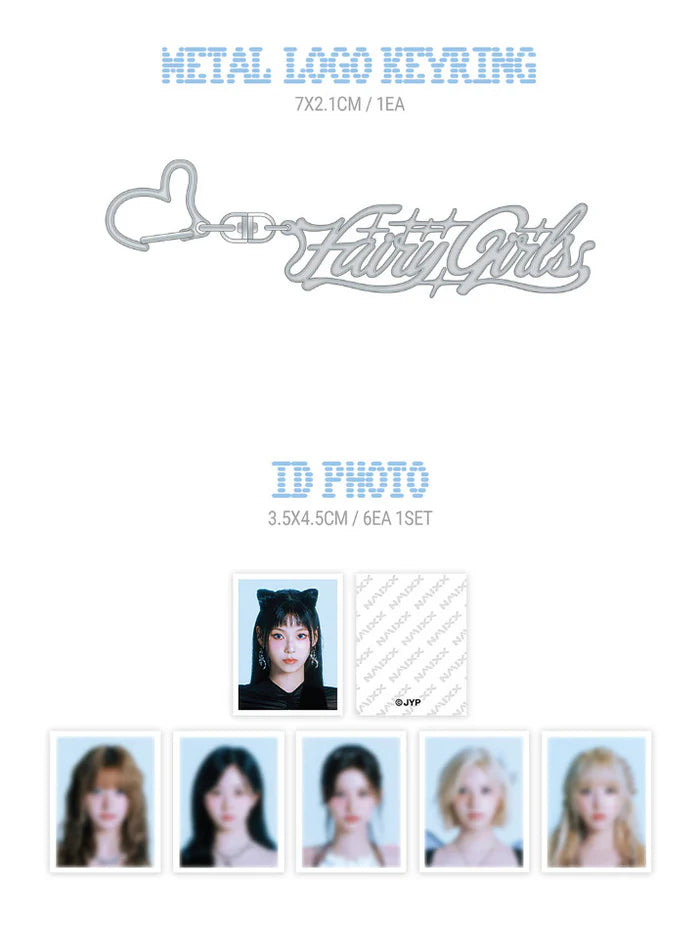 NMIXX - 2025 SEASON'S GREETINGS (FAIRY GIRLS) + JYP SHOP Photocard Set