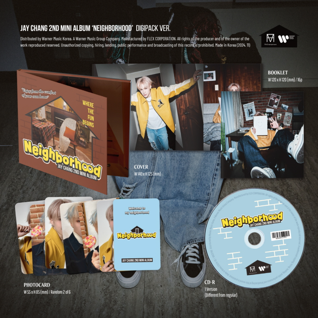 JAY CHANG - NEIGHBORHOOD (DIGIPACK VER.)