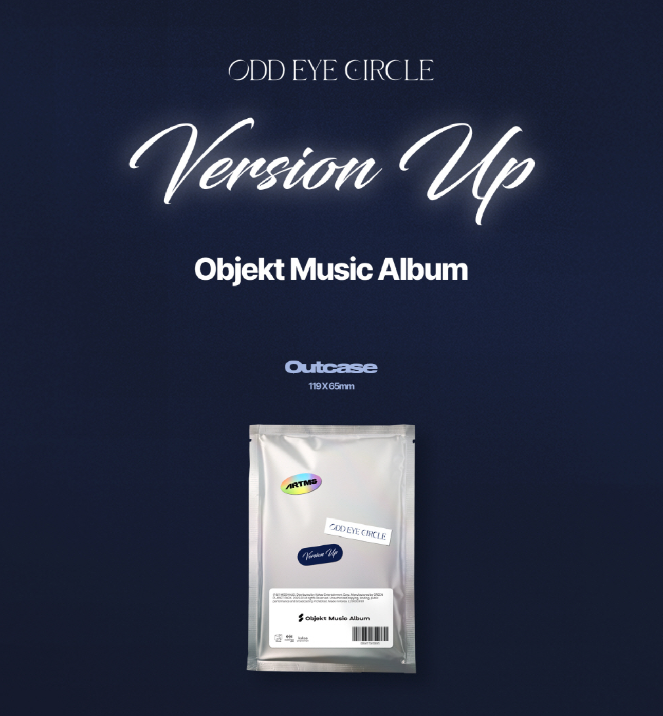 ODD EYE CIRCLE (ARTMS) - VERSION UP (OBJEKT MUSIC ALBUM)