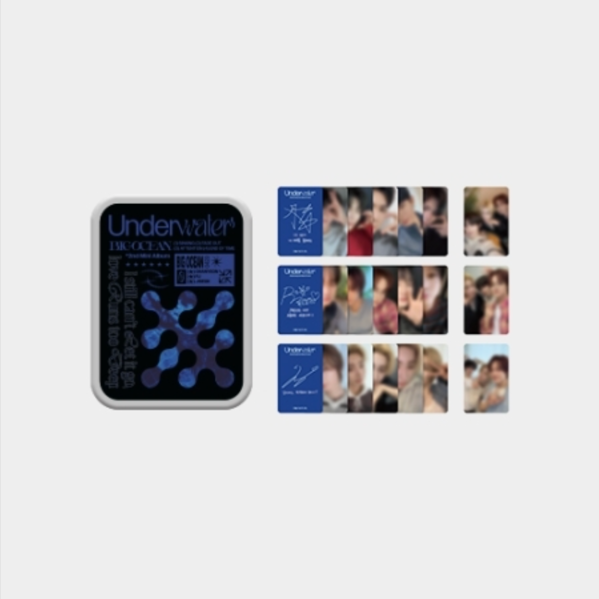 BIG OCEAN - PHOTO CARD SET (UNDERWATER)