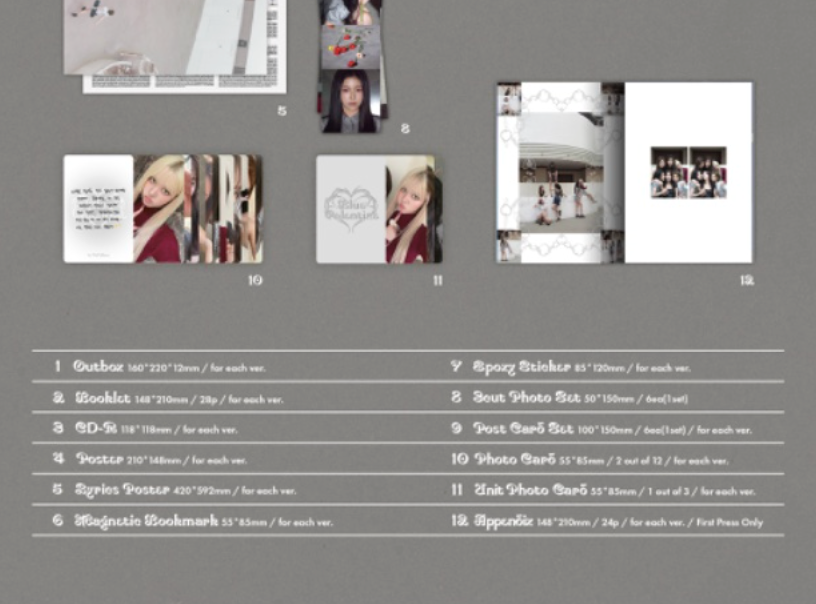 NMIXX - BLUE VALENTINE + Apple Music Photocard