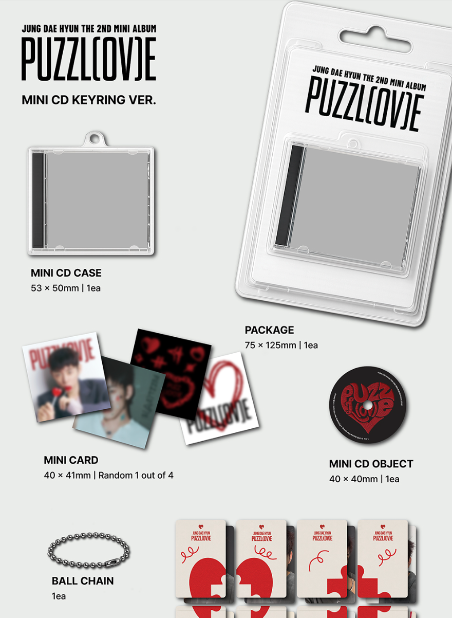 JUNG DAE HYUN (BANG&JUNG&YOO&MOON) - PUZZL(OV)E