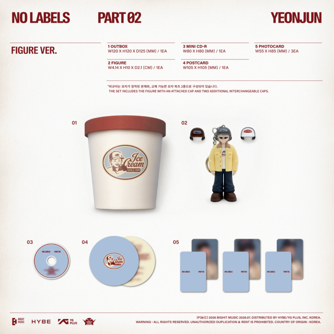 YEONJUN (TXT) - NO LABELS: PART 02 (FIGURE VER.)