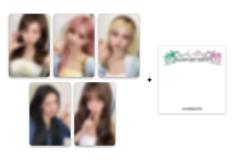 LE SSERAFIM - MADE MY NIGHT (GLOW CLICKER KEYCHAIN VER.) + BDM Gift
