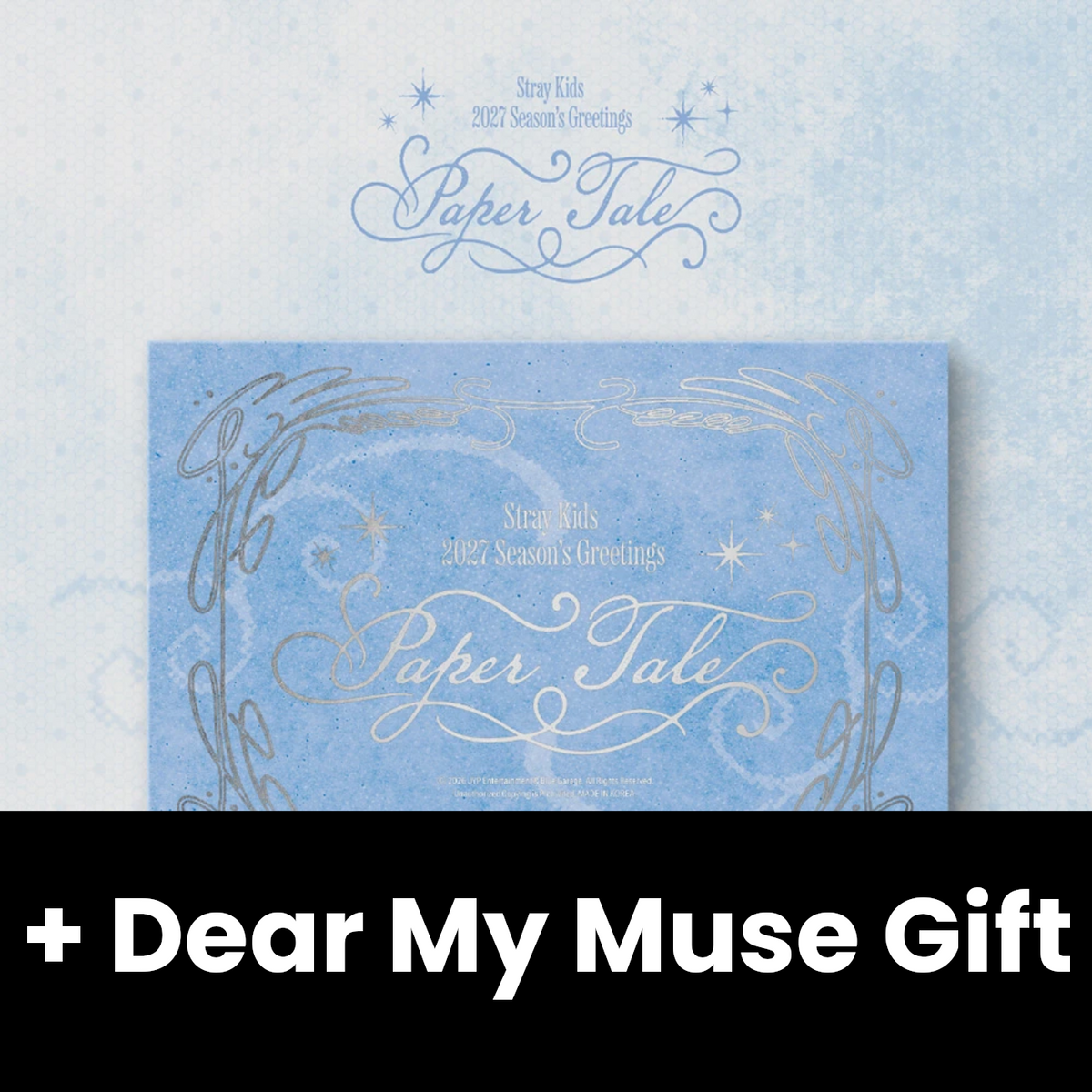 STRAY KIDS - 2027 SEASON'S GREETINGS (PAPER TALE) + Dear My Muse Gift