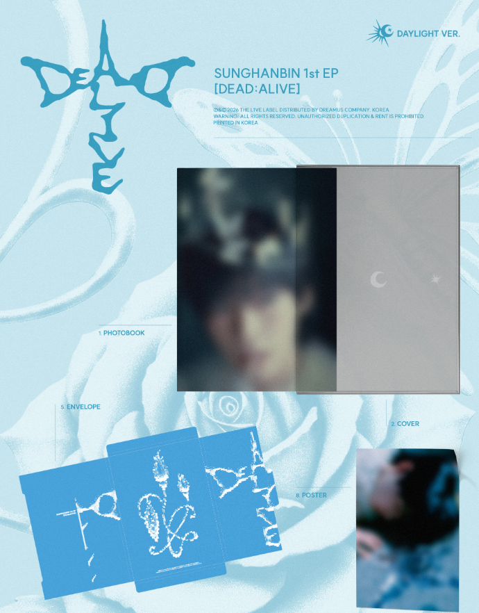 SUNG HANBIN (ZB1) - DEAD:ALIVE (PHOTOBOOK VER.) + Apple Music Gift