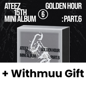 ATEEZ - GOLDEN HOUR : PART.6 (EARPHONE CHARM VER.) + Withmuu Gift