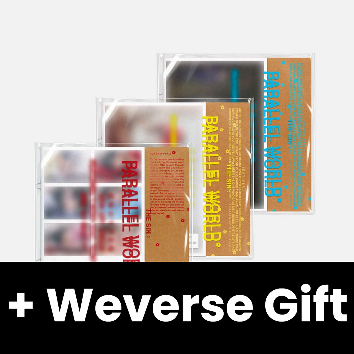 ENHYPEN - THE SIN : PARALLEL WORLD SET + Weverse Gift