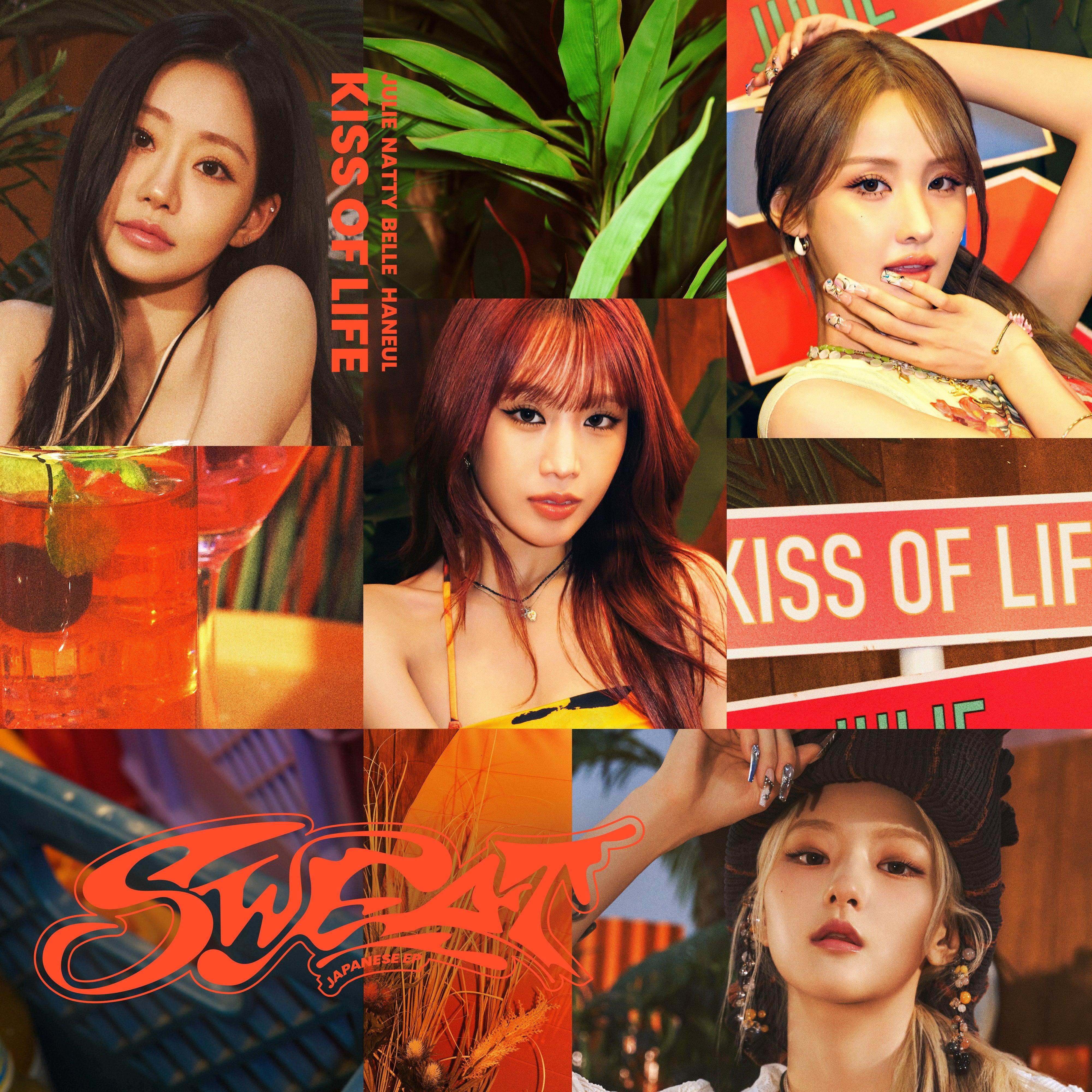 KISS OF LIFE - SWEAT (JAPAN 2ND MINI ALBUM)