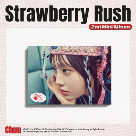 CHUU - STRAWBERRY RUSH (2ND MINI ALBUM) STAYG ALBUM VER. + Soundwave Photocard