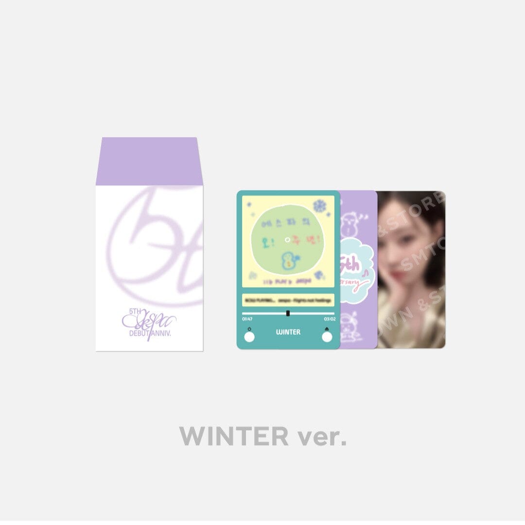 AESPA - 5TH ANNIVERSARY LUCKY CARD SET