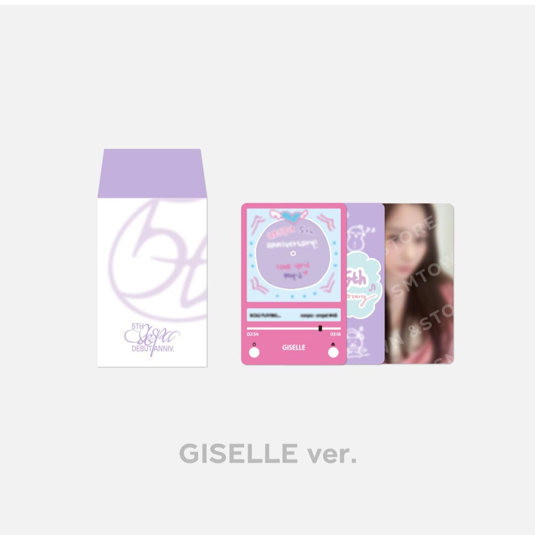 AESPA - 5TH ANNIVERSARY LUCKY CARD SET