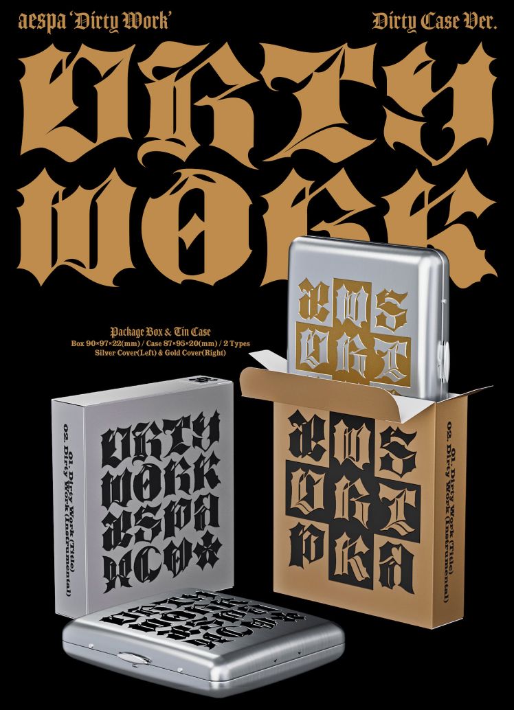 AESPA - DIRTY WORK (DIRTY CASE) Nolae