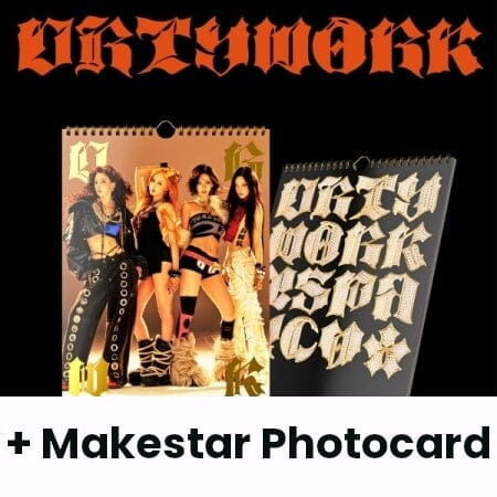 AESPA - DIRTY WORK (DIRTY WORKER) + Makestar Photocard Nolae