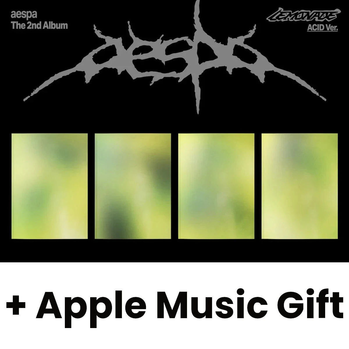 AESPA - LEMONADE (ACID VER.) + Apple Music Gift Nolae